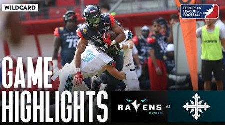 Munich Ravens @ Paris Musketeers - Highlights | Wildcard Round