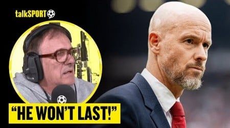 Tony Cascarino CLAIMS Erik Ten Hag WON&#39;T LAST The Season &amp; SLAMS Amount Of Money Man Utd Have Spent