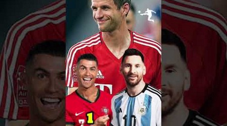 Ronaldo oder Messi, laut den Spielern des FC Bayern München? #shorts #bayernmunich #football