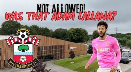 SOUTHAMPTON FC TRAINING GROUND - I SAW ADAM LALLANA ⚽️ (STAPLEWOOD)