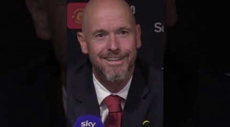 Erik ten Hag got HEATED with this journalist in his press conference