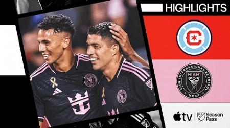 Chicago Fire FC vs. Inter Miami CF | Luis Suárez Brace! | Full Match Highlights | August 31, 2024