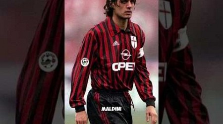 KISAH SEDIH PAOLO MALDINI. #football #maldini #acmilan #milanisti #italia #shorts #youtubeshorts