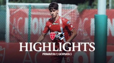 MONZA 2 - 2 SAMPDORIA I HIGHLIGHTS PRIMAVERA 1