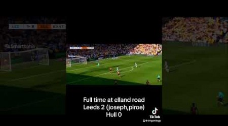 Leeds vs hull city goal highlights only 31/08/24