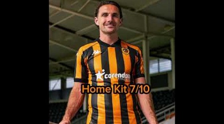 Rating teams kit first Hull City