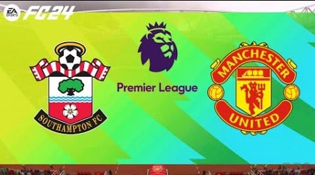 FC 24 | Southampton vs Manchester United - English Premier League - PS5™ Full Gameplay