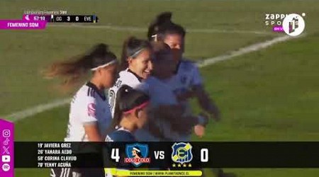 #GolesP11 Colo-Colo 4-0 Everton Fecha 14 2R (Pendiente) Campeonato Femenino SQM 04-09-2024