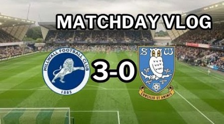 ANOTHER EMBARRASSING PERFORMANCE! MILLWALL 3-0 SHEFFIELD WEDNESDAY