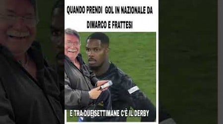 DERBY INTER MILAN PROVE PER FRATTESI E DI MARCO #calcio #dimarco #frattesi #derby #milan #inter