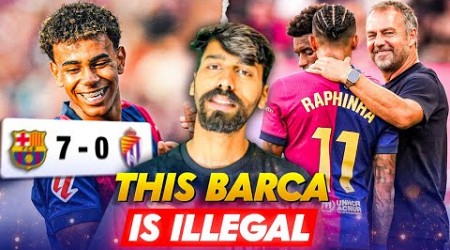 Stop it BARCELONA , This is illegal ! Barcelona Huge 7-0 Win and Show Real Madrid How its Done.