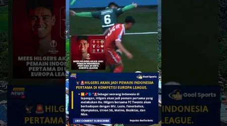 AKAN JADI PEMAIN PERTAMA INDONESIA DI EUROPA LEAGUE