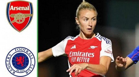 Arsenal vs Rangers | Highlights | Women’s Champions League | 05-09-2024