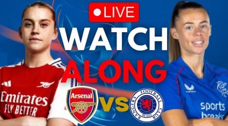 ARSENAL WOMEN VS RANGERS WOMEN LIVE FULL MATCH | UEFA WOMEN&#39;S CHAMPIONS LEAGUE