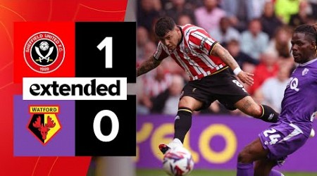 Sheffield United 1-0 Watford | Extended EFL Championship highlights