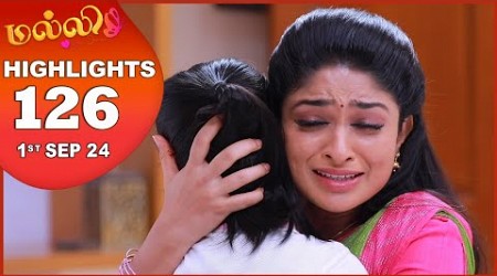 Malli Serial | EP 126 Highlights | 1st Sep 2024 | Nikitha | Vijay | Saregama TV Shows Tamil