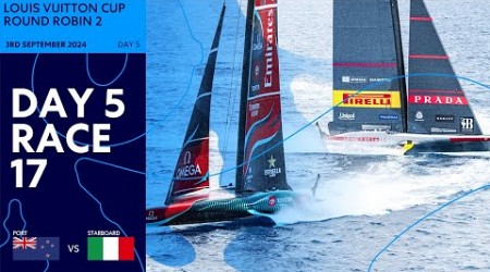 &quot;DRAMATIC RACING!&quot; ⚡ | Emirates Team New Zealand Vs. Luna Rossa Prada Pirelli - Full Race 03/09/2024