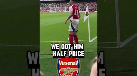 Arsenal Fans Loud Declan Rice Chant 