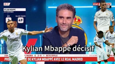 KYLIAN MBAPPÉ ENFIN PRÉSENT; debrief Victoire du Réal 2:0 contre Betis / L’ÉQUIPE DU SOIR