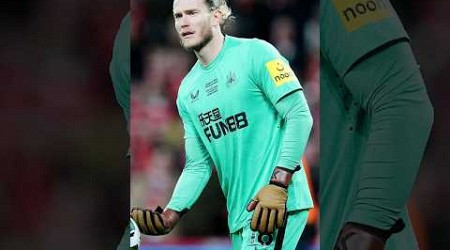 Loris Karius, who scored for Newcastle in the most important match of the season