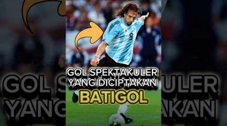 5 Gol Gabriel Batistuta yang membuat Kiper ketakutan ‼️