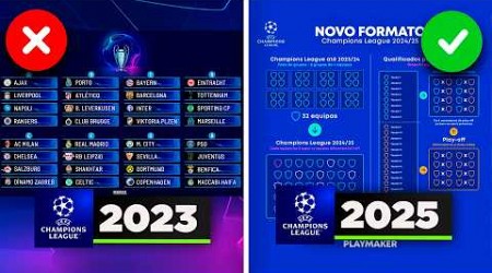 Eu Joguei o NOVO Formato da Champions League 