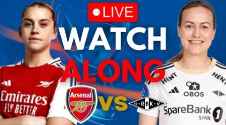 ARSENAL WOMEN VS ROSENBORG WOMEN LIVE FULL MATCH | UEFA WOMEN&#39;S CHAMPIONS LEAGUE