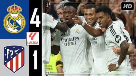 Real Madrid vs Atletico Madrid 4-1 • Real Madrid Highlights &amp; All Goals 2024 • Hasil Bola Tadi Malam