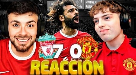 LA COBRA Y DAVOO XENEIZE REACCIONAN A LA PALIZA HISTÓRICA DEL LIVERPOOL 7-0 AL MANCHESTER UNITED