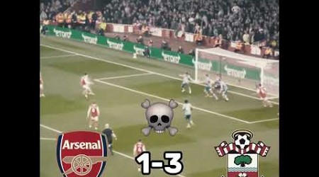 Comeback for Arsenal☠️ #football #arsenal #southampton #premierleague