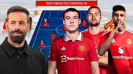 DEBUT UGARTE ~ PREDICTED STARTING XI MAN UNITED EPL WEEK 4 2024 ~ SOUTHAMPTON VS MANCHESTER UNITED