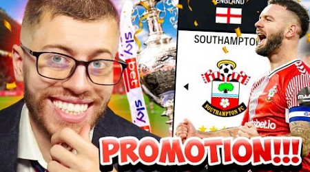 The Play-Offs!!! | SOUTHAMPTON Manager Career Mode