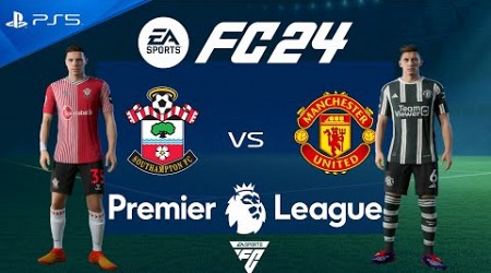 FC 24 Southampton vs Manchester United | Premier League 2024/25 | PS5