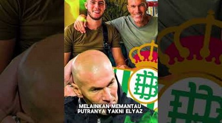 Ketika Zinedine Zidane Hadir Di Latihan Real Betis