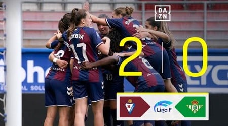 SD Eibar vs Real Betis Féminas (2-0) | Resumen y goles | Highlights Liga F