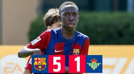 GOLES: FC Barcelona vs Real Betis Alevin U12 2024