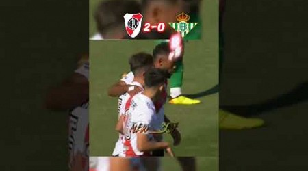 River Plate vs Real Betis Amistoso 2022 | #shorts