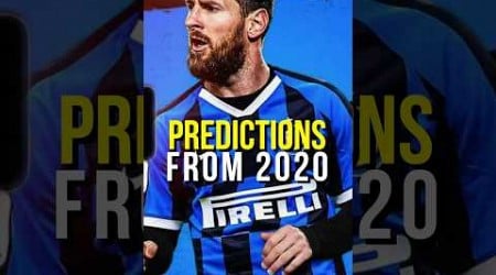 Football Predictions from 2020 (Part 15)