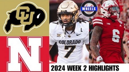 Colorado vs Nebraska | Full Game Highlights | 2024 College Football Highlights