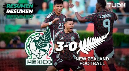 HIGHLIGHTS | México 3-0 Nueva Zelanda | Amistoso Internacional | TUDN