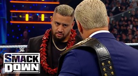 Cody Rhodes Calls on Jacob Fatu to Step Up | WWE SmackDown Highlights 09/06/24 | WWE on USA