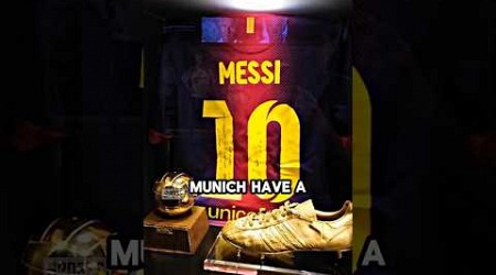 Reason Why Bayern Has A Messi Shirt!