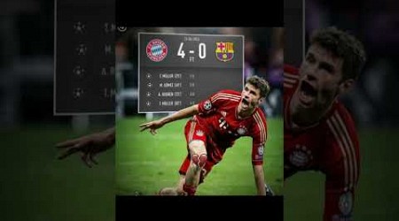 #heart #football #edit bayrn V&#39;s Barcelona 4-0 real Madrid vs Bayern Munich 4-0