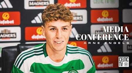 Media Conference | Arne Engels sat down with the media for the first time since signing as a Celt!