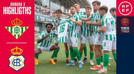 Resumen #PrimeraFederación | Betis Deportivo 3-1 Recreativo de Huelva | Jornada 3 | Temporada 24/25