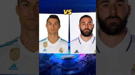 Ronaldo vs Benzema!!#ronaldo#benzema#viral#trend#football#messi#edit#shorts#talha#advance#25#siuu#sr