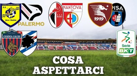 COSA ASPETTARCI DALLA 5 GIORNATA SERIE B! BARI-MANTOVA, COSENZA-SAMPDORIA