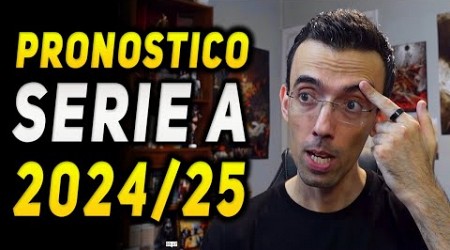 PRONOSTICO SERIE A 2024/25 ► Quest&#39;anno è dura...!