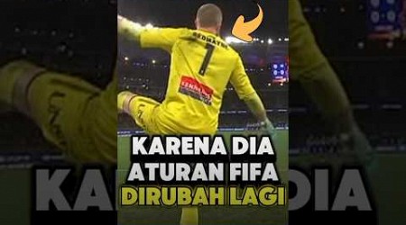 Kiper yang mengubah aturan sepak bola dunia❗