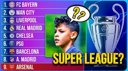 Explaining The NEW Champions League Format To a 10-Year-Old